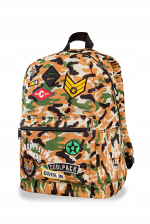 Školský batoh, taška - Bentley Coolpack Camo Desert (B