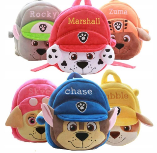 PAW Patrol - Plush Bathpack Dog Patrol Chase Marshall sutiny