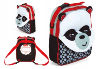 Detský batoh - Batoh do škôlky 3 v 1 Fisher Price - Panda 3D
