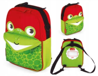 Detský batoh - Batoh do škôlky 3 v 1 Fisher Price - Frog 3D