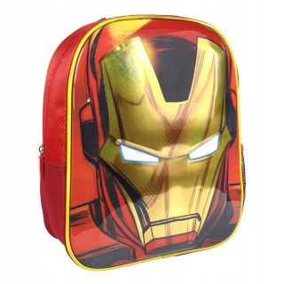 Detský batoh - Osobný batoh 3D Avengers - Iron Man