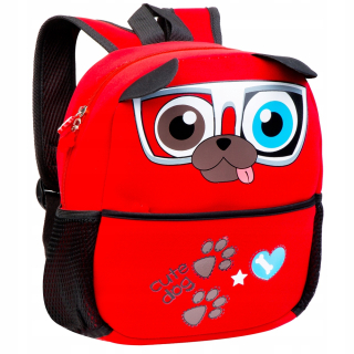 Detský batoh - Osobný batoh Easy Dog Red