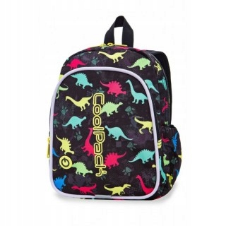 Školský batoh, taška - Osobný batoh Dinosaury LED Coolpack