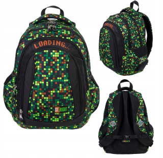 Batoh s 4 priehradkami STRIGHT BP-04 Gamer mkml MAJEWSKI