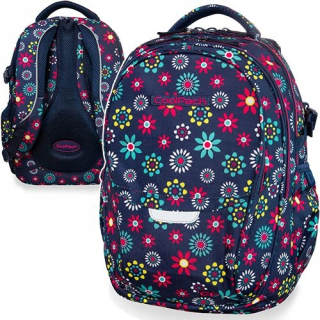 Školský batoh, taška - Školský batoh Coolpack Hippie Daisy Flowers B02015