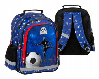 Školský batoh, taška - Školský batožinový loptičku pre futbalový chlapec