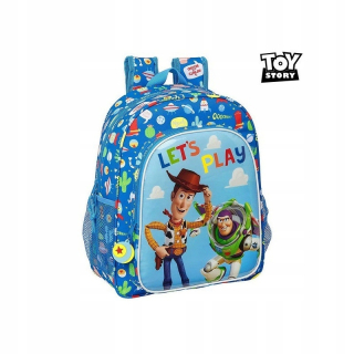 TOY STORY - Školský batoh hračka príbeh Poďme hrať modrú