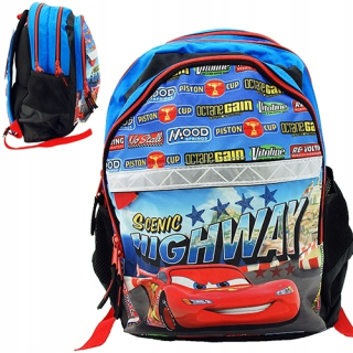 McQueen - Školský batoh Auto Zigzak Cars Car Paso DAK-116