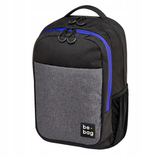 Školský batoh, taška - Be.bag be.clever grey melan herlitz batoh