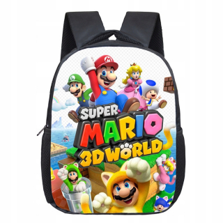 Super Mario - Školský batoh pre deti Super Mario