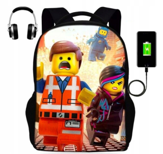 Školský batoh, taška - Školský batoh pre Lego Heroes Batman