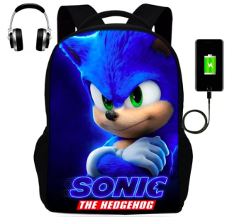 Školský batoh, taška - Školský batoh pre First-Class Sonic