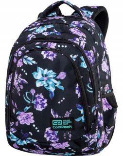Školský batoh, taška - Školský batoh pre mládež Coolpack Drafter kvety