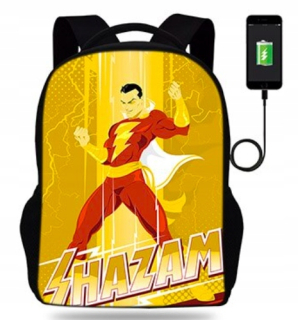 Superman - Školský batoh Mládež Superman vs Shazam Hero