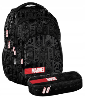 Školský batoh - Batoh pre mládež Black Avengers