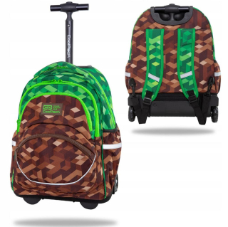 Školský batoh, taška - Školský batoh na kolesách 2 Chambers Jungle Coolpack