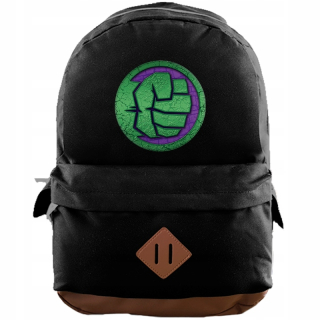 HULK - Školský batoh školský taška Hulk Black