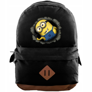 Mimoni - Školský batoh. Satchel. Minions. Čierna