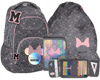 Školský batoh, taška - Školský batoh. Schoolbag myš pre dievča