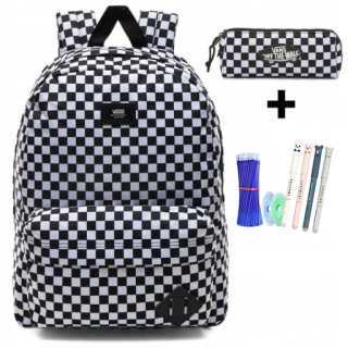 Školský batoh - Viackomorový školský batoh VANS čierny 22 l