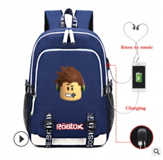 Školský batoh, taška - Batoh Tornister Roblox s USB portom