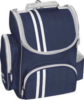 Aktovka školská taška - Backpack Tornister Tiger Fanúšikovia - Navy Blue S427