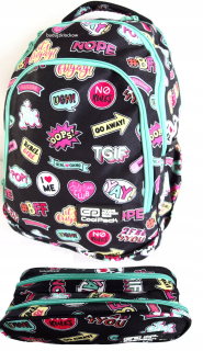 Školský batoh, taška - Backpack School Bag Titulky Školská vrstva