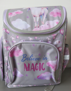 Aktovka školská taška - Backpack School Taška s Unicorn