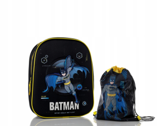 Detský batoh - Batoh + Batman Kindergarten vrece pre deti