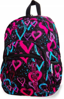 Detský batoh - Coolpack mini cruise batoh v srdciach srdce