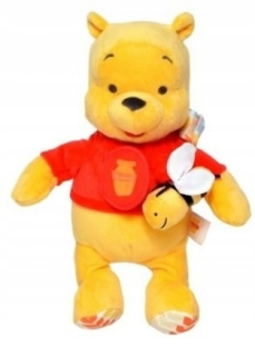 Medvedík Pú - Plush Winnie POOH s vibráciami 25 cm TM hračky