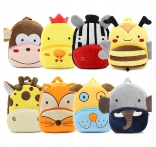 Detský batoh - PLUSH BACKPACK BACKPACK PRE DETI 14 MODELY