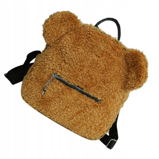 Detský batoh - Plush batoh očarujúce dievča rameno taška