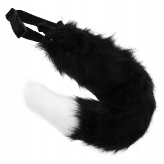 Plyšový Furry Cosplay Delivery Fursuit Tail Tail
