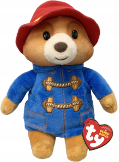 Paddington Teddy Bear Maskot medvedíka 20 cm, pekný plyš pre deti 0+