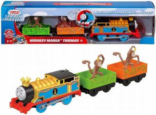 Vláčik Tomáš - Vlak Tomek vagóny s Monkey Track Master