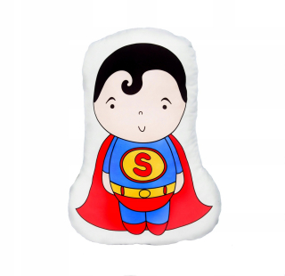 Superman - Vankúš Mascot Superman Name Baby darček