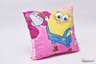Spongebob - Vankúš Sponge Bob vankúš z rozprávky Gacuś Dekoratívne