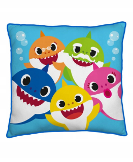 Vankúš pre deti, Jasiek 40x40 Baby Shark