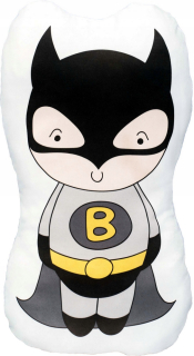 BATMAN -  Vankúš Maskot Batman Meno Prispôsobenie