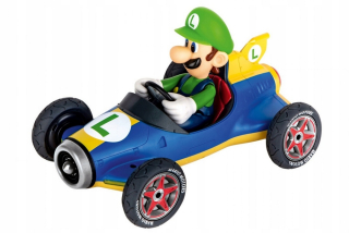 Super Mario - Vozidlo RC Mario Kard Mach 8 Luigi