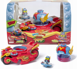 SUPER ZINGS - Rýchlosť vozidla Fury S6 Super veci Zings Red