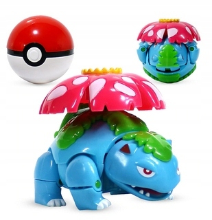 Pokémoni - Pokeball Clip + Skladacia figúrka Pokem 0 ED