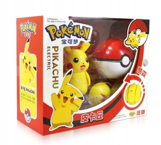 Pokémoni - Pokeball Clip + Skladací figúrsky Pokem 1f2B2