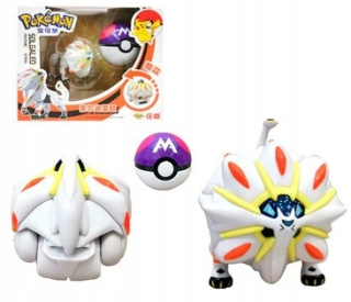 Pokémoni - Pokeball clip + skladacie figúrky potém