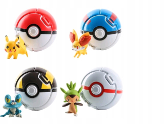 Pokémoni - Pokeball Kula Pokemon Anime Set