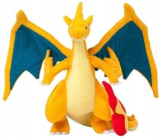 Pokémoni - Pokemon Charizard Orange Mascot Plush Go