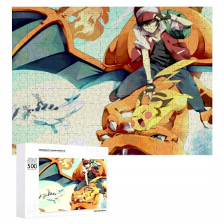 Pokémoni - Pokemon Charizard Pikachu Puzzle 500 kusov