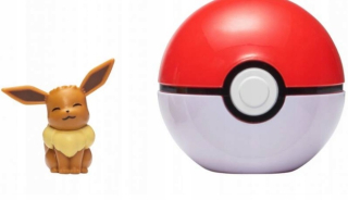 Pokemon Clip'N'Go Eevee + Poke Ball - Pokemonové loptičky