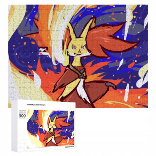 Pokémoni - Pokemon Delphox Puzzle 500 kusov